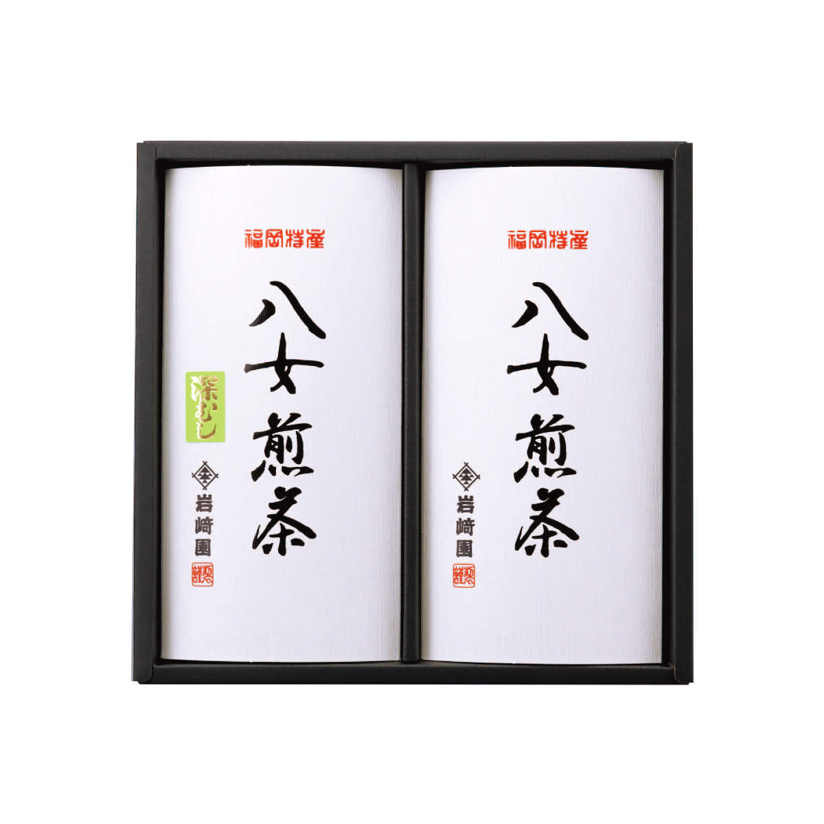 【G-296・ニフ】≪仏事用≫特上煎茶・深むし茶　80g×2本ギフト	