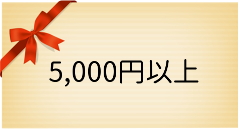 ギフト5000円以上